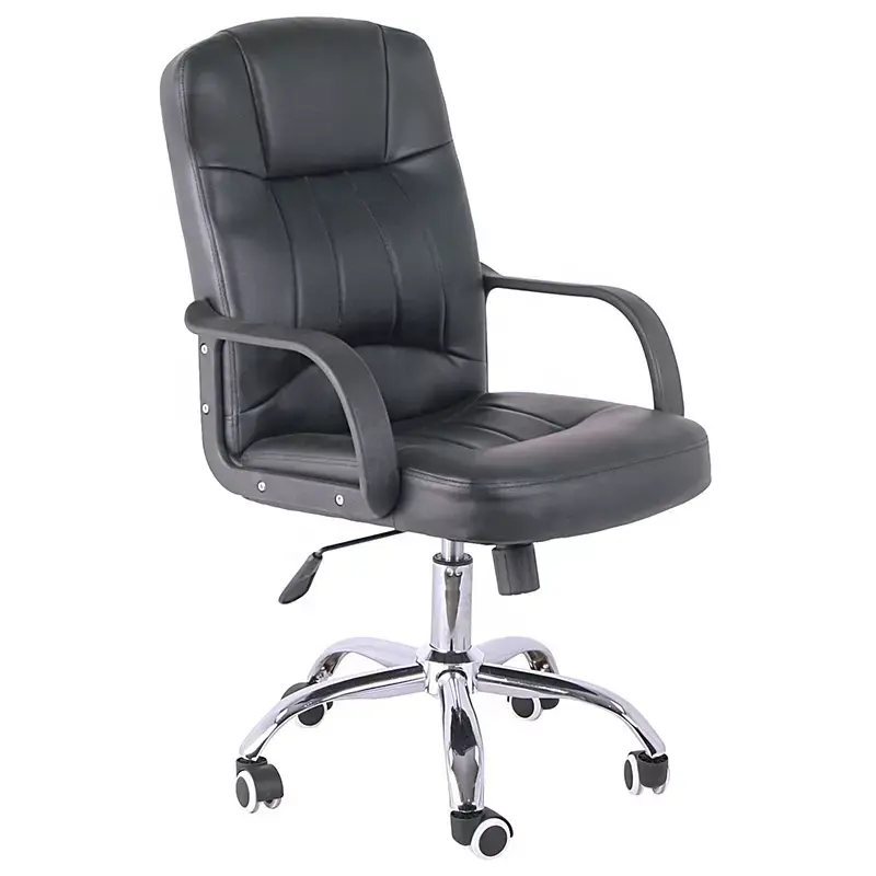 Bezoeker Executive Hoofdsteun Fauteuil Armsteun Luxe Comfortabele Bureaustoel