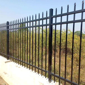 Guardrail/Garden Fence Garden Fence Zinc Steel Metal Wrought <strong>Iron</strong> 6 Feet 1 Set Decorative Garden Fence Rustproof Metal Wire - Product Image 4