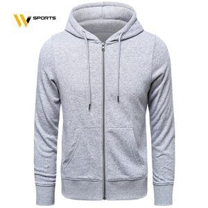 Sudaderas con Capucha de Forro Polar Bordadas Personalizadas OEM para Hombre, Tallas Grandes, con Cierre Frontal, Impermeables, Antiencogimiento, Tejidas, para Invierno - Product Image 1