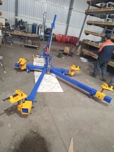 Machine de renforcement de châssis et de cadre automobile portable CHINSONG PFM-001 en plaque de manganèse 400 kg pour usage domestique et atelier de réparation automobile - Product Image 2