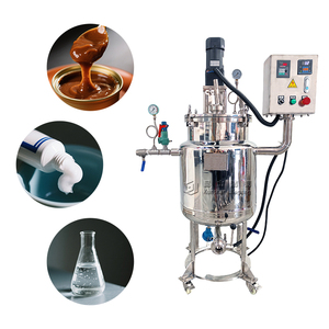 40 리터 실험실 혼합 탱크 스테인레스 스틸 액체 오일 접착제 주스 물 교반기 저장 탱크 - Product Image 4