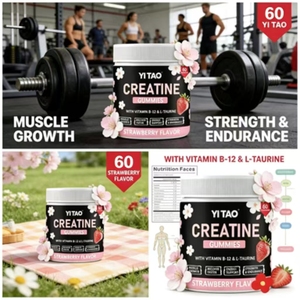 Vegano Puro - Específico para mujeres - Creatina Masticable 5000 mg - Aumenta la fuerza muscular y mejora los niveles de energía diarios - Product Image 3
