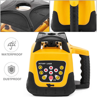 VEVOR-Niveau Laser Rotatif 360, Automatique, Faisceau Vert Rotatif, avec Récepteur, Télécommande, Étui de Transport