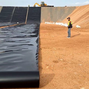 Aquacultuur vijverfolie lange levensduur 0,3 mm-2,0 mm HDPE geomembraan - Product Image 2