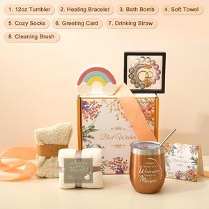 Ensemble d'encouragement <span class=keywords><strong>de</strong></span> luxe personnalisé, ensemble <span class=keywords><strong>de</strong></span> cadeaux Get Well Soon, ensembles <span class=keywords><strong>de</strong></span> cadeaux composés tendance souvenirs <span class=keywords><strong>pour</strong></span> femmes et hommes - Product Image 2