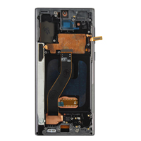 Reemplazo de pantalla Super Amoled original para Samsung Galaxy Note10, panel de pantalla táctil N970F N970U, marco de pantalla Lcd, huellas dactilares