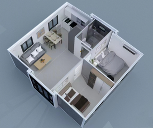 Casa espandibile quattro camere da letto casa Mobile di lusso 20 40ft prefabbricato contenitore pieghevole <span class=keywords><strong>case</strong></span> 3 camere da letto per la <span class=keywords><strong>vendita</strong></span> <span class=keywords><strong>case</strong></span> prefabbricate - Product Image 6