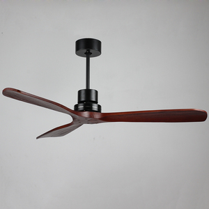 Ventilateur traditionnel 52 pouces Couleur Bois Ventilateur de Plafond <span class=keywords><strong>Sans</strong></span> Lumière - Product Image 2