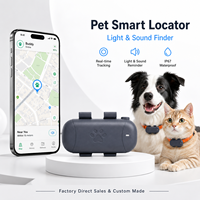 Traceur GPS GSM WiFi intelligent Bluetooth étanche et antichoc pour animaux de compagnie, en temps réel, longue autonomie de batterie, compatible PC, vente directe usine