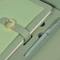 Ensemble de carnets de notes OEM avec fermeture magnétique, épaissis, écologiques, pour réunions d'affaires et de bureau, puissant, direct usine
