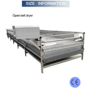 Solution de séchage automatique pour les usines de transformation des fruits, machine de séchage en acier inoxydable pour les feuilles de légumes - Product Image 2