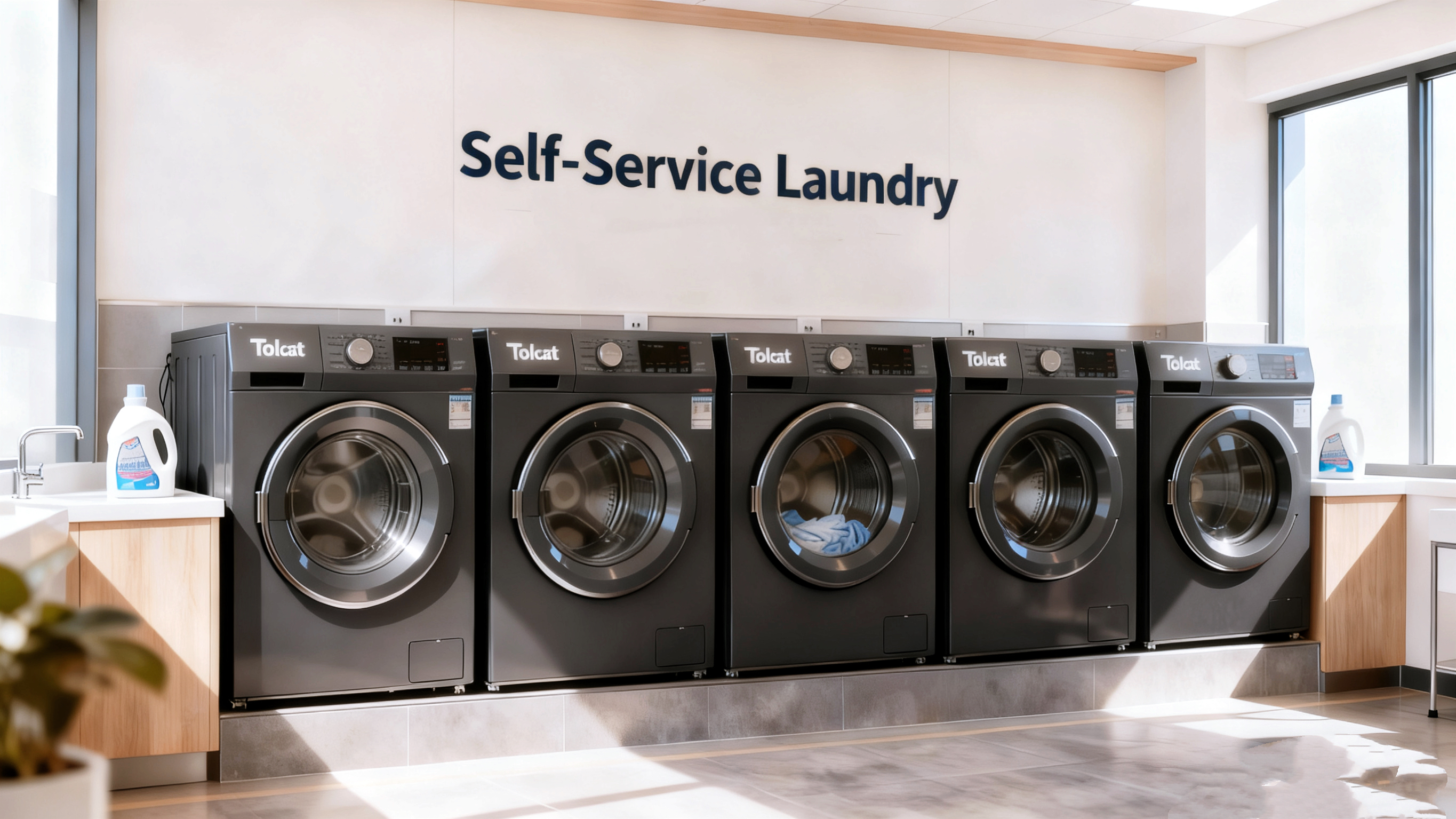 commercial washing machine for laundry