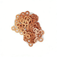 Gasket Penyetel Injektor 7*15*1.5 7*15*2 7*15*2.5, Washer dan Shim Injektor Empat Bunga Bagian Dalam, Part Truk