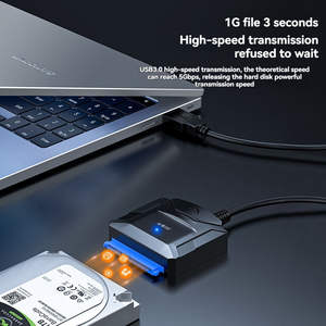 <span class=keywords><strong>Adaptador</strong></span> de Cable <span class=keywords><strong>SATA</strong></span> a <span class=keywords><strong>USB</strong></span> 3.0 Profesional al por Mayor, Conector de Expansión para Disco Duro SSD de 2.5 / <span class=keywords><strong>3.5</strong></span> Pulgadas - Product Image 6