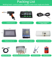 HXLASER Máquina de Soldadura Láser 4 en 1, Antorcha Láser de Fibra Portátil 21T de 3kW con Alimentador de Hilo Único para Cabezal de Soldadura SUP