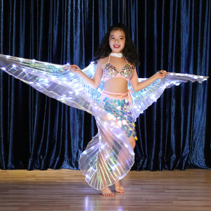 Biểu diễn thời trang cô gái ánh sáng phát sáng múa bụng Cổ Tích Prop cánh Hot yc003 bên trang trí thiết lập sinh nhật Ngày của Cha - Product Image 5