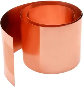 Cu-DLP 0.1mm Copper Foil Tape Fine Copper Strip Foil for Various Purposes