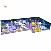 Dola D001 Nouveaux centres de jeux d'extérieur et d'intérieur, équipement de jeux en peluche souple, toboggan, capacité maximale 100+, matériaux métalliques et PP