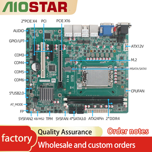 เมนบอร์ดอุตสาหกรรม ATX รุ่นใหม่ ชิปเซ็ต <span class=keywords><strong>Intel</strong></span> <span class=keywords><strong>B760</strong></span> รองรับซีพียูรุ่นที่ 12 ถึง 14 แรม DDR4 สูงสุด 64GB  SATA ในตัว สำหรับใช้งานกับเดสก์ท็อป - Product Image 4