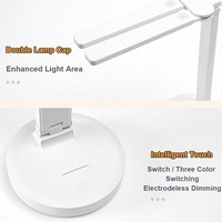Lampe de bureau Double pour la protection des yeux, nouveauté, Oem, LED, rechargeable