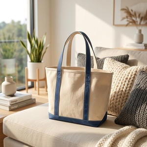 Canvas <b>Tote</b> <b>Bag</b>, <b>Work</b> Shopping <b>Bag</b>, Lady's Handbag, Multi-functional Travel <b>Bag</b> - Product Image 3