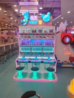 Interstellar Cannon Shooter 7S Vente directe fabricant Machine de tir à 3 joueurs pour zones touristiques et salles d'arcade