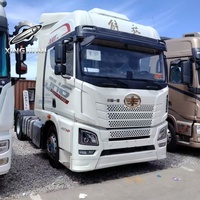 Truk Traktor FAW Jiefang JH6 6X4 Bekas, Tugas Berat, Penggerak Utama untuk Logistik Kontainer, Kargo Curah, dan Pengangkutan Lintas Batas