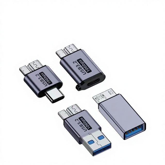 MicroB to Type-C/USB-A Adapter for Note3/s5 / Phones & Mobile Hard Disks