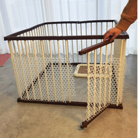 Panneau de clôture pour animaux de compagnie robuste, anti-évasion, maille dense, barrière pour chien et chat, porte de clôture détachable, enclos sécurisé, vente chaude pour animaux de compagnie