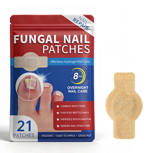 Parches Reparadores de Hongos en las Uñas, Tratamiento para Uñas de los Pies, Efecto Calmante Antibacteriano, 21 Unidades, Renovación Nocturna, Marca Privada - Product Image 1