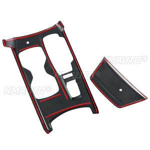 Couvercle de panneau de boîte de vitesses de la console centrale de la voiture en fibre de carbone pour Honda Accord 10e génération 2018-2021 Version essence/Version hybride - Product Image 6