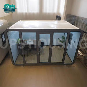 China 2025 Tiny Apple Capsule Mobile Home Cabine préfabriquée avec cuisine et salle de bain pour hôtels Bed & Breakfast Entrepôts - Product Image 3
