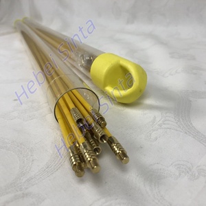 10 x <span class=keywords><strong>1</strong></span>米玻璃纤维推拉杆电缆杆套件，带灵活延长器/迷你眼/迷你挂钩和输送管 - Product Image 5