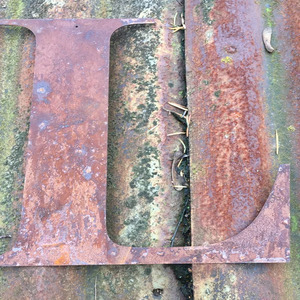 Rouillé en métal art jardin rouillé en métal art corten acier mur art - Product Image 5