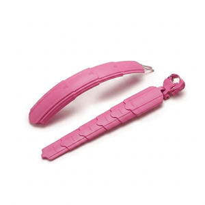 Garde-boue de vélo pliable réfléchissant en plastique, avant et arrière, à dégagement rapide, sans outils, protection contre toutes les intempéries pour vélos de route - Product Image 1