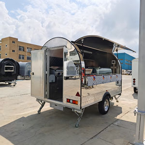 Chariot de vente ambulante multifonctionnel pour le petit-déjeuner, les collations, les crêpes, les boissons lactées, les magasins de commodité, les hot-dogs et les glaces - Product Image 5