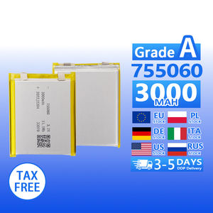 חם מכירה 3.7v 3000mah כיתה + מכשיר דיגיטלי תואם סוללות ליתיום יון 655063 676074 803450 755060 לי פולימר - Product Image 1