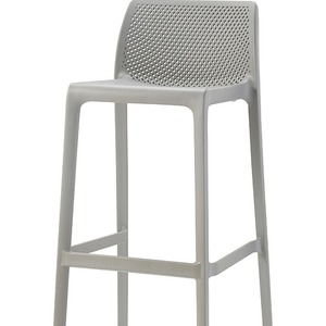 Taburete de Bar Blanco de Diseño Simple, Apilable, Estilo Nórdico, de Plástico, para Restaurante, Comercial, Directo de Fábrica - Product Image 5