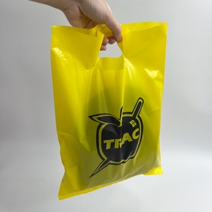 Bolsas de Compra de Plástico Reciclables con Logotipo Personalizado de 25x35 cm, Troqueladas, para Zapatos y Calcetines, Venta al por Mayor, Marca Privada - Product Image 4