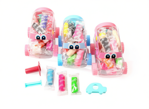 ชุดรถของเล่นดินน้ำมัน 6 สี พร้อมเครื่องมือสำหรับเด็ก 2 ถึง 4 ปี ชุดของเล่นสำหรับเด็กทั้งชายและหญิง - Product Image 1