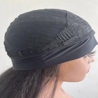 Perruques Afro Kinky Bouclées en Gros, Longues, Synthétiques, Classiques, Ondulées et Volumineuses, avec Bandeau, Sans Colle, Petite Taille