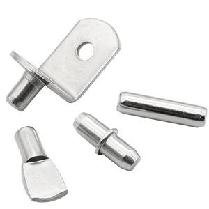 Shengyuan Shelf Support Pin Stainless Steel Nickel Plated Furniture Cabinet Partition Bracket Hardware Accessory - Product Image 1