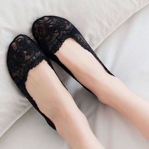 Chaussettes basses invisibles antidérapantes pour femmes, style bateau, en gros - Product Image 6