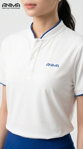 เสื้อโปโลผู้หญิงขายดี ผลิตจากโพลีเอสเตอร์รีไซเคิล 100% น้ำหนัก 200gsm แขนสั้น ระบายอากาศได้ดี น้ำหนักเบา สีสันปรับแต่งได้ - Product Image 6
