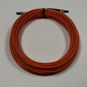 Câble à <span class=keywords><strong>fibre</strong></span> <span class=keywords><strong>optique</strong></span> SMA905 en <span class=keywords><strong>fibre</strong></span> de verre P CORD SMA-SMA OM1 SX 3MM 10M LSZH <span class=keywords><strong>Orange</strong></span> - Product Image 4