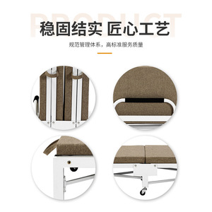 My Beloved Concubine Folding Bed A4-7 Office <b>Lunch</b> Break Single Bed With Cabinet Storage - Product Image 4