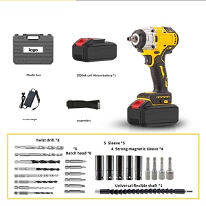 Llave de Impacto Eléctrica Inalámbrica Portátil de 21V al por Mayor para Coche, Carpintería y Bricolaje, Grado Industrial - Product Image 6
