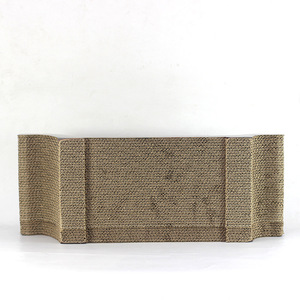 Imperial Chaise Longue <b>Cat</b> Scratcher <b>Sofa</b> Bed Corrugated Paper 1 Level Solid Pattern Sleeping Toy - Product Image 2
