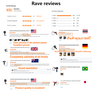 Hot bán xe sửa chữa máy kiểm tra hệ thống thoát nước Ống công cụ chẩn đoán cứng nhắc xách tay video công nghiệp kiểm tra máy ảnh nội soi - Product Image 5