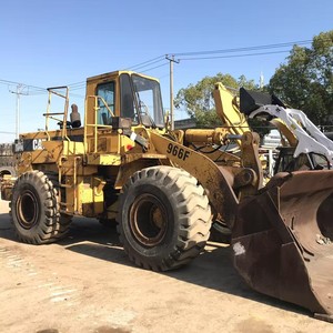 Cargadora de Ruedas Caterpillar 966F Usada de Alta Calidad, Motor de 6 Toneladas, Maquinaria de Construcción, Modelo 1995 - Product Image 3